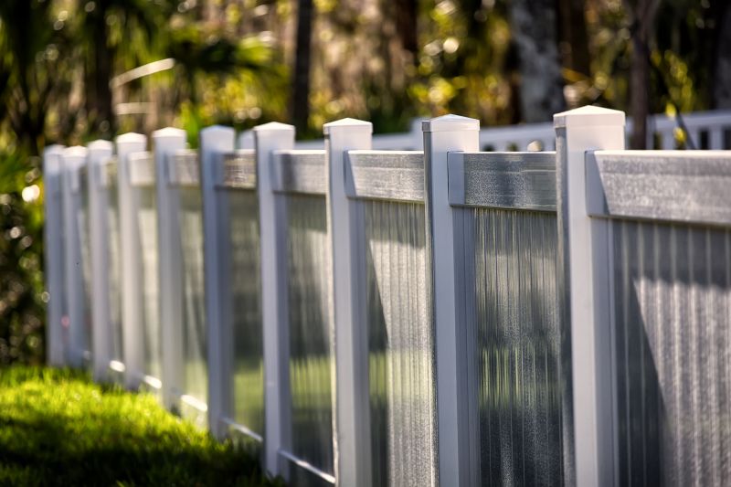 Stylish Vinyl Fence
